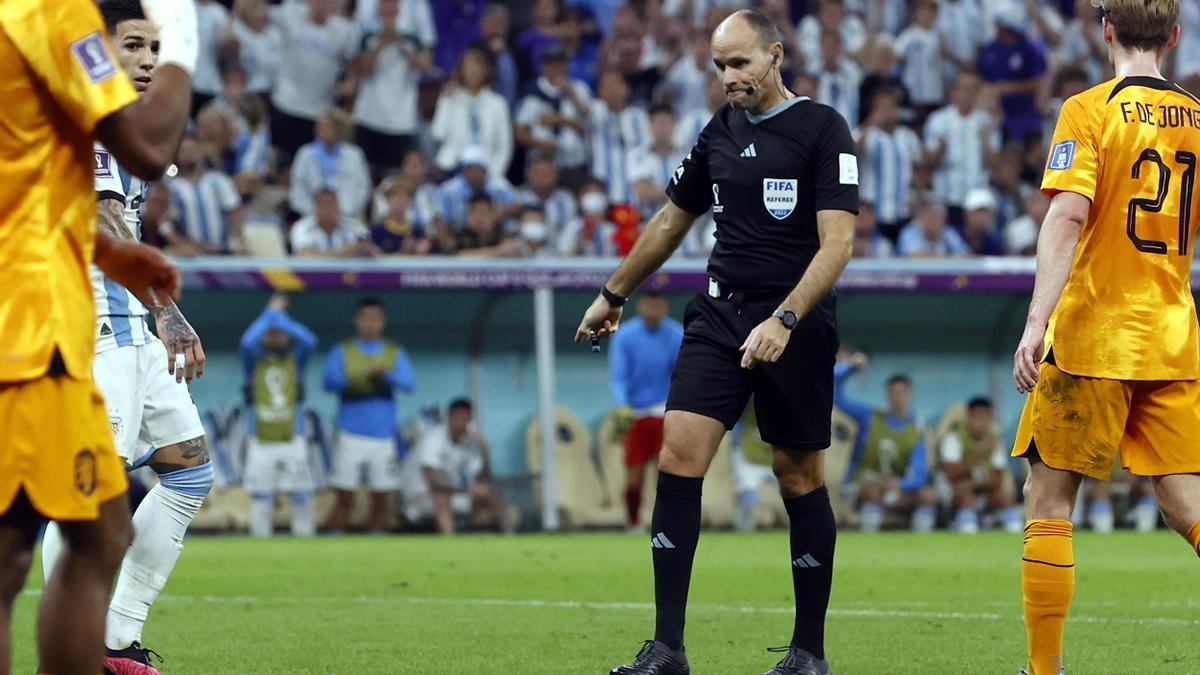 Arbitros Messi |  Mateu Lahoz ya el Mundial;  Los tres VAR españoles, con boletos para la final