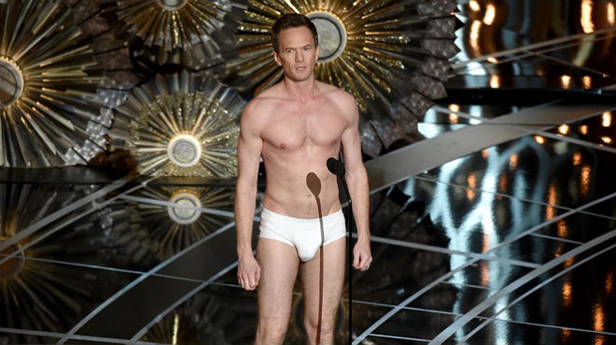 Neil Patrick Harris, en calzoncillos en la gala de los Oscar 2015