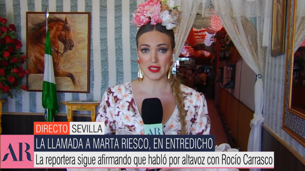 Marta Riesco recurre al llanto para denunciar "escarnio público" y cuestiona a Rocío Carrasco