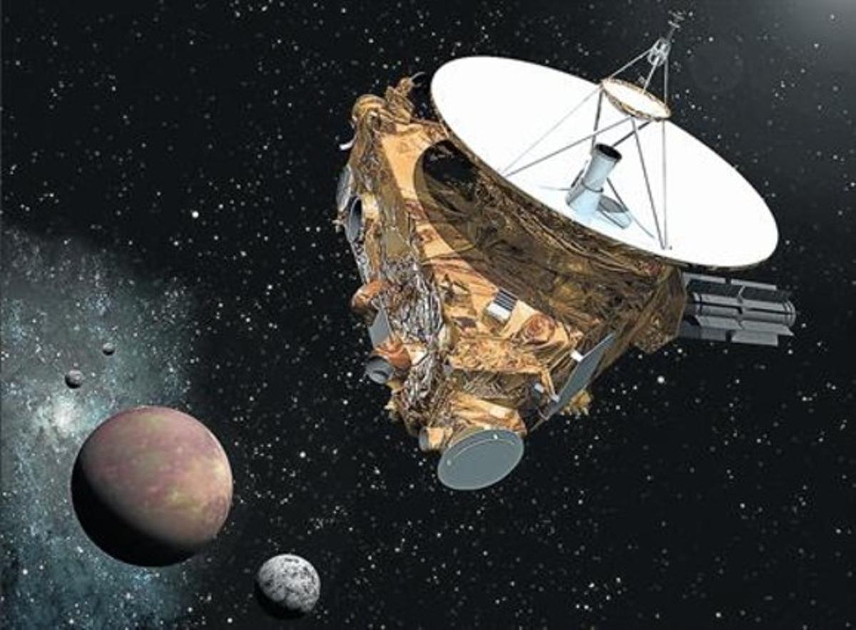 New Horizons toma las primeras fotos de las lunas de Plutón Kerberos