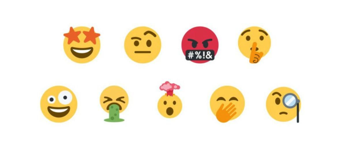 Nuevos emojis de Twitter. Nuevos emojis de Twitter.