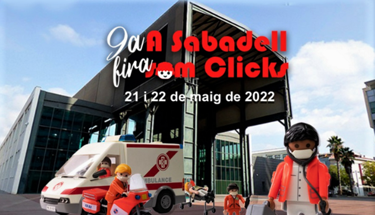 Cartel de la Feria de Clicks de Sabadell de 2022.