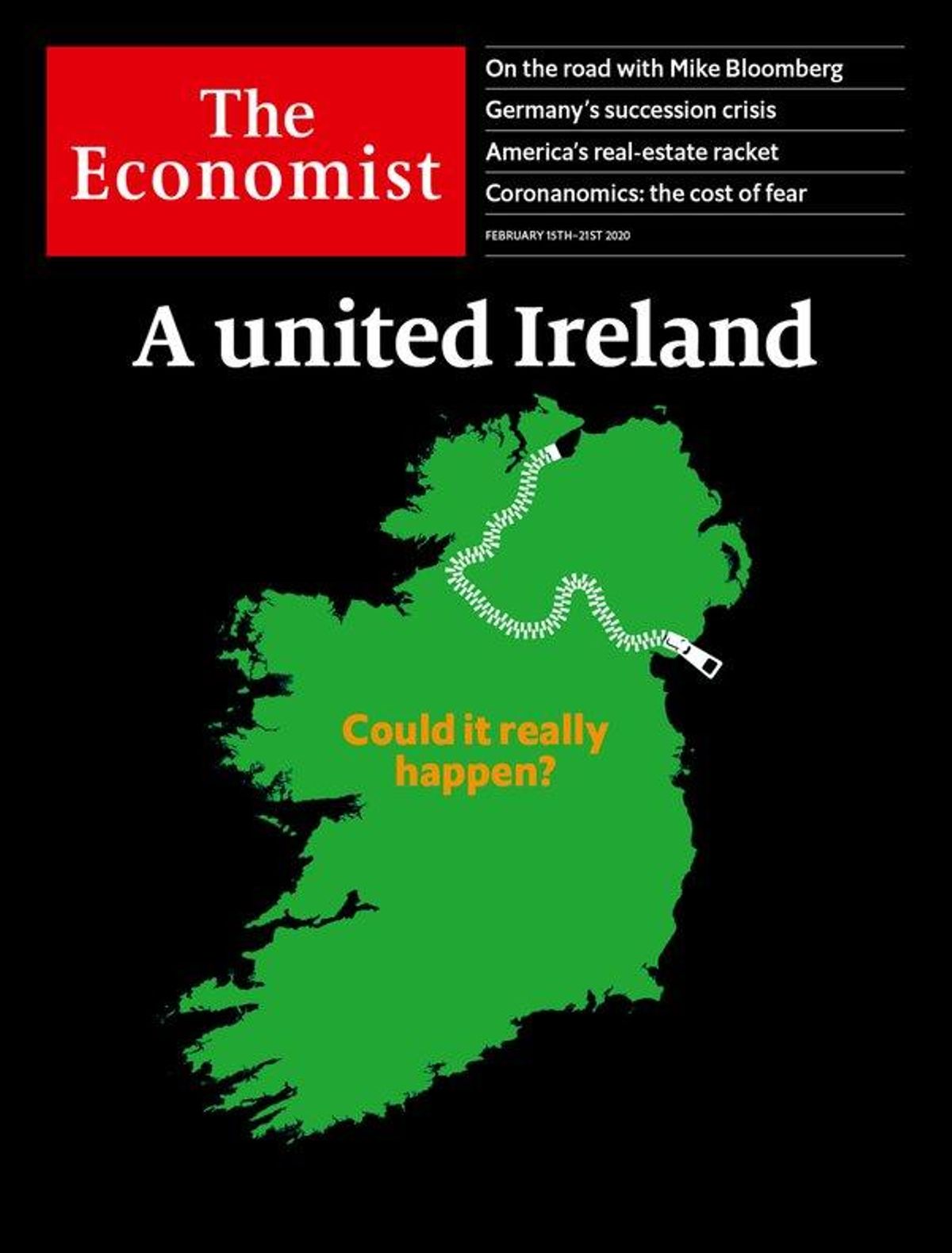 'The Economist' aboga por la unificación de Irlanda 'The Economist' aboga por la unificación de Irlanda