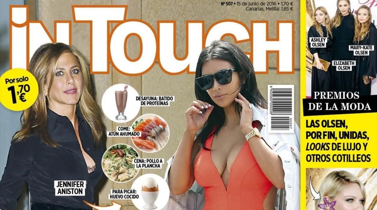 Les dietes de Madonna i Aniston, a 'In Touch' Les dietes de Madonna i Aniston, a 'In Touch'