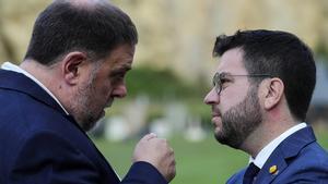 Pere Aragonès ata la legislatura y gana tiempo para que ERC lance su agenda por el referéndum