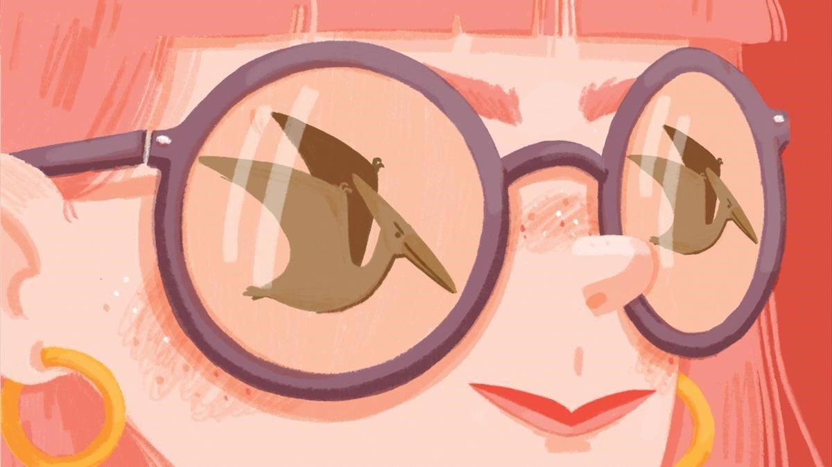 Cuando esto sea una historia, por Rosa Rivas, ilustración de Anna Baquero. Cuando esto sea una historia, por Rosa Rivas, ilustración de Anna Baquero.