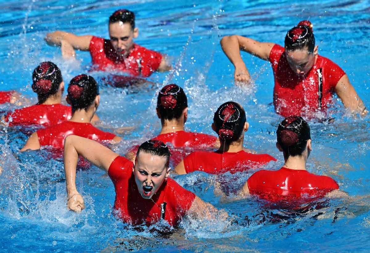 Primera medalla d’Espanya en els Mundials de natació: bronze a la final de ‘highlight’