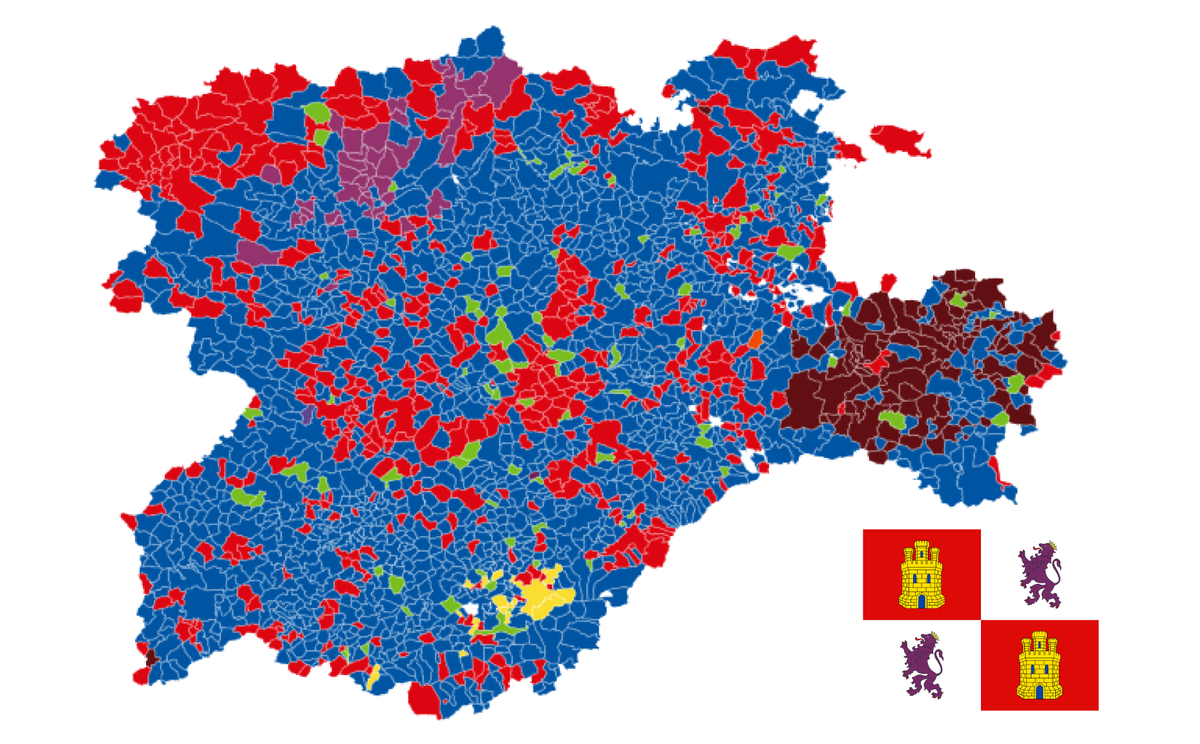 Resultados de las elecciones en Castilla y León 2022: ¿quién ha ganado en cada municipio?