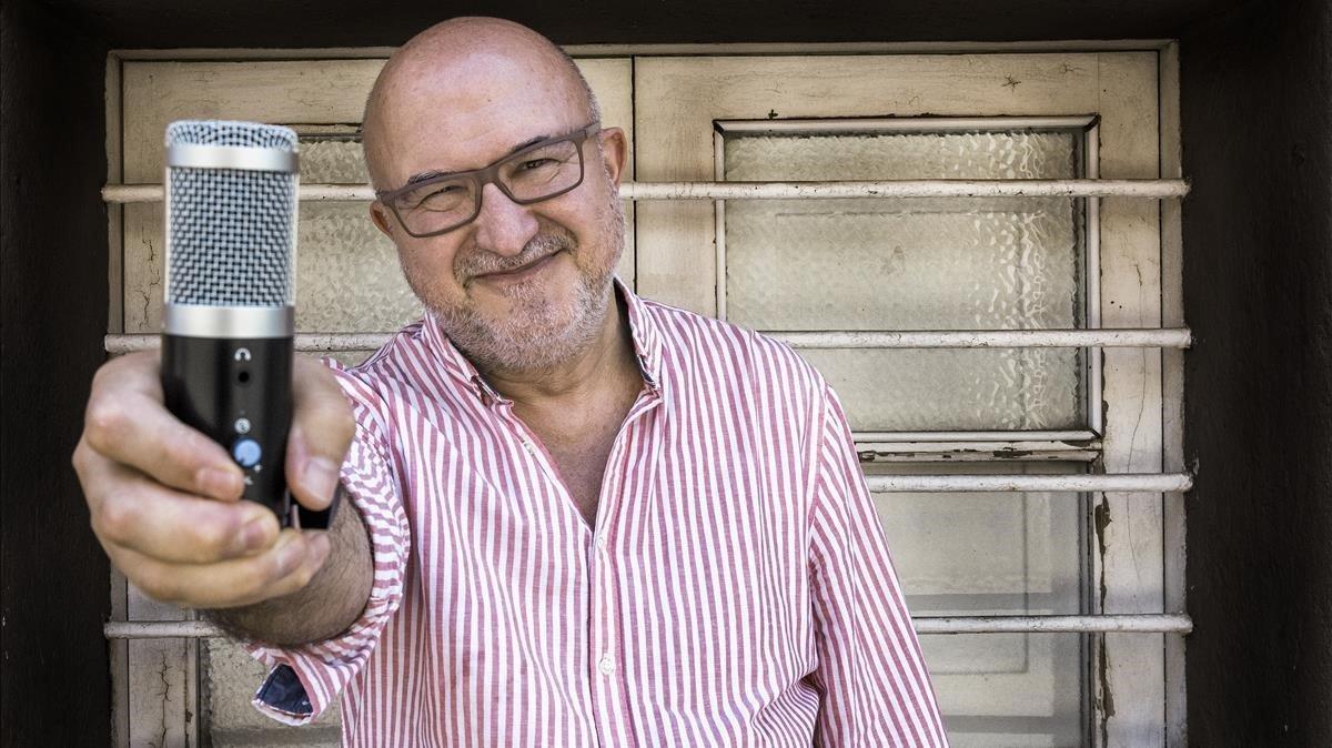 El periodista Sergi Mas. El periodista Sergi Mas.