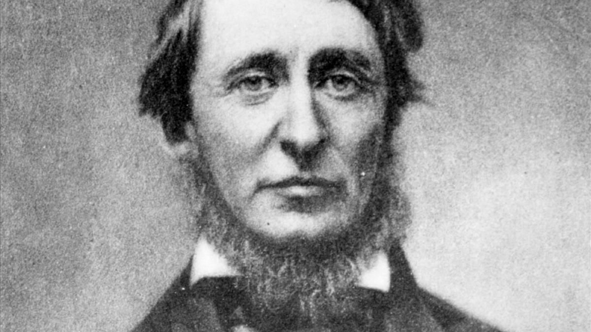 El ensayista y poeta Henry David Thoreau. El ensayista y poeta Henry David Thoreau.