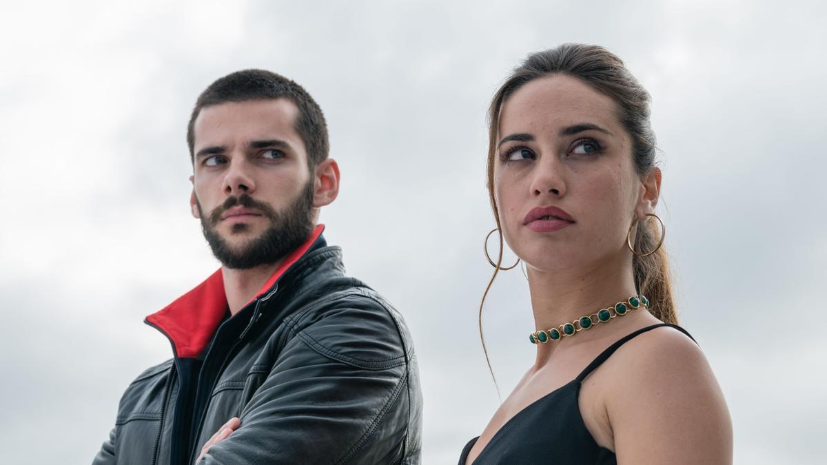 ﻿Álvaro Rico y Asia Ortega, protagonistas de ’Hasta el cielo: la serie’.