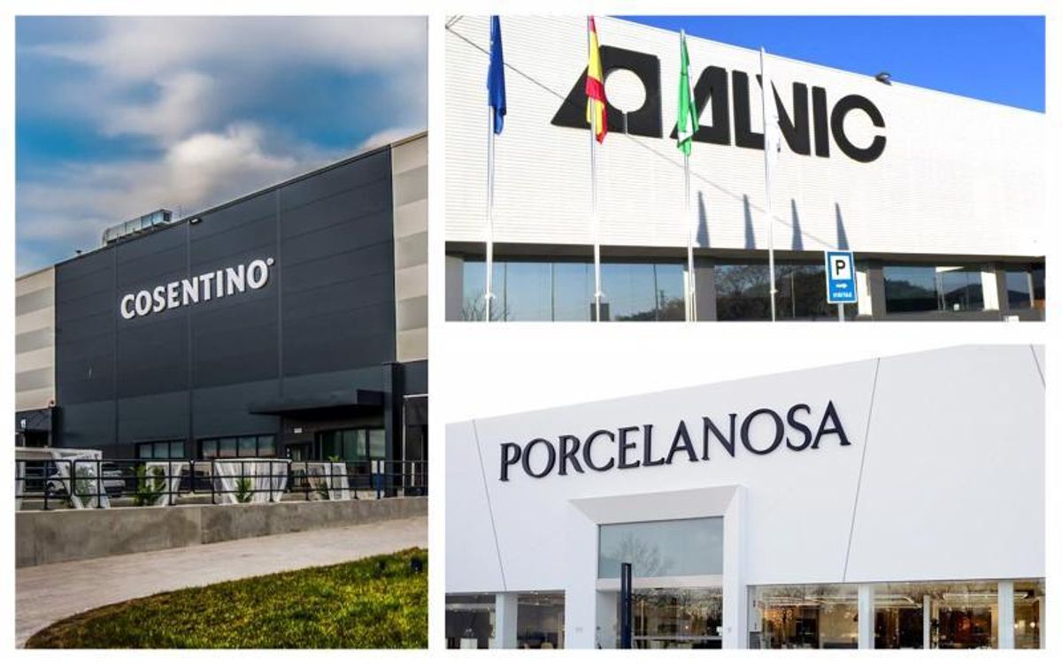 Cosentino, Porcelanosa y Alvic, referentes mundiales españoles en el sector de la decoración Cosentino, Porcelanosa y Alvic, referentes mundiales españoles en el sector de la decoración