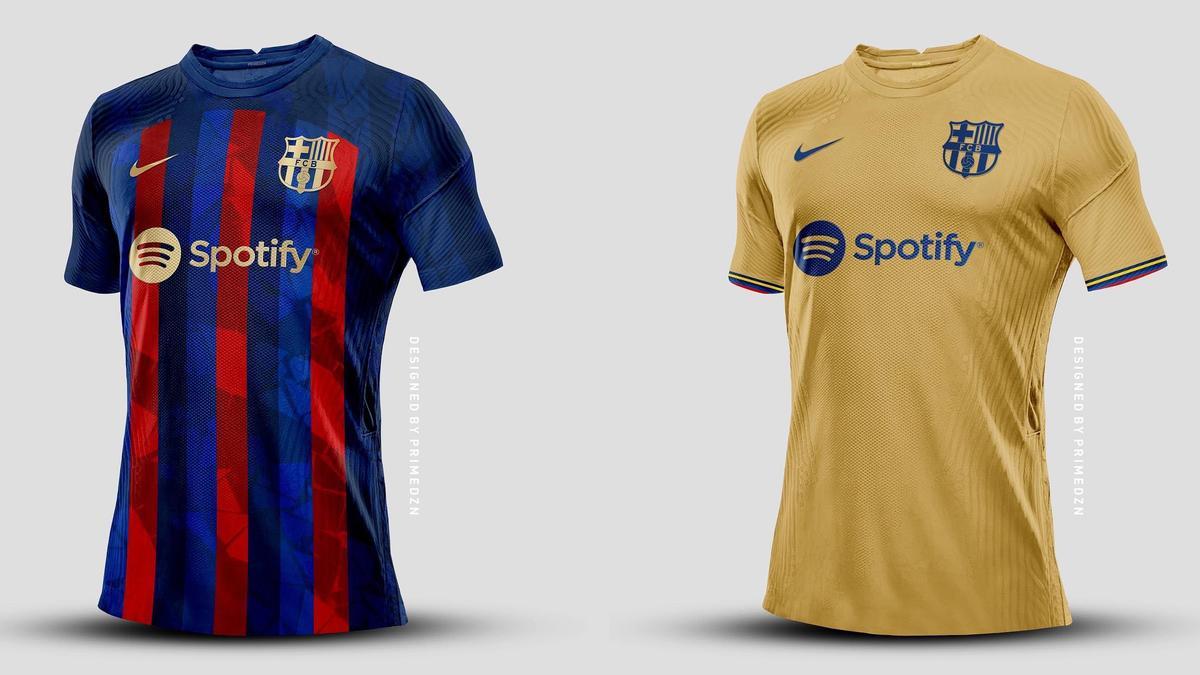 Així és la nova samarreta del Barça i Spotify