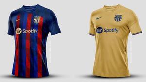 camiseta del Barça con Spotify F C Barcelona