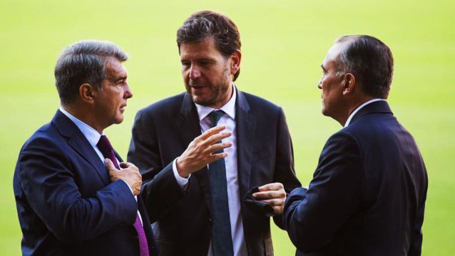 Barça and LaLiga met to talk about the return of Messi