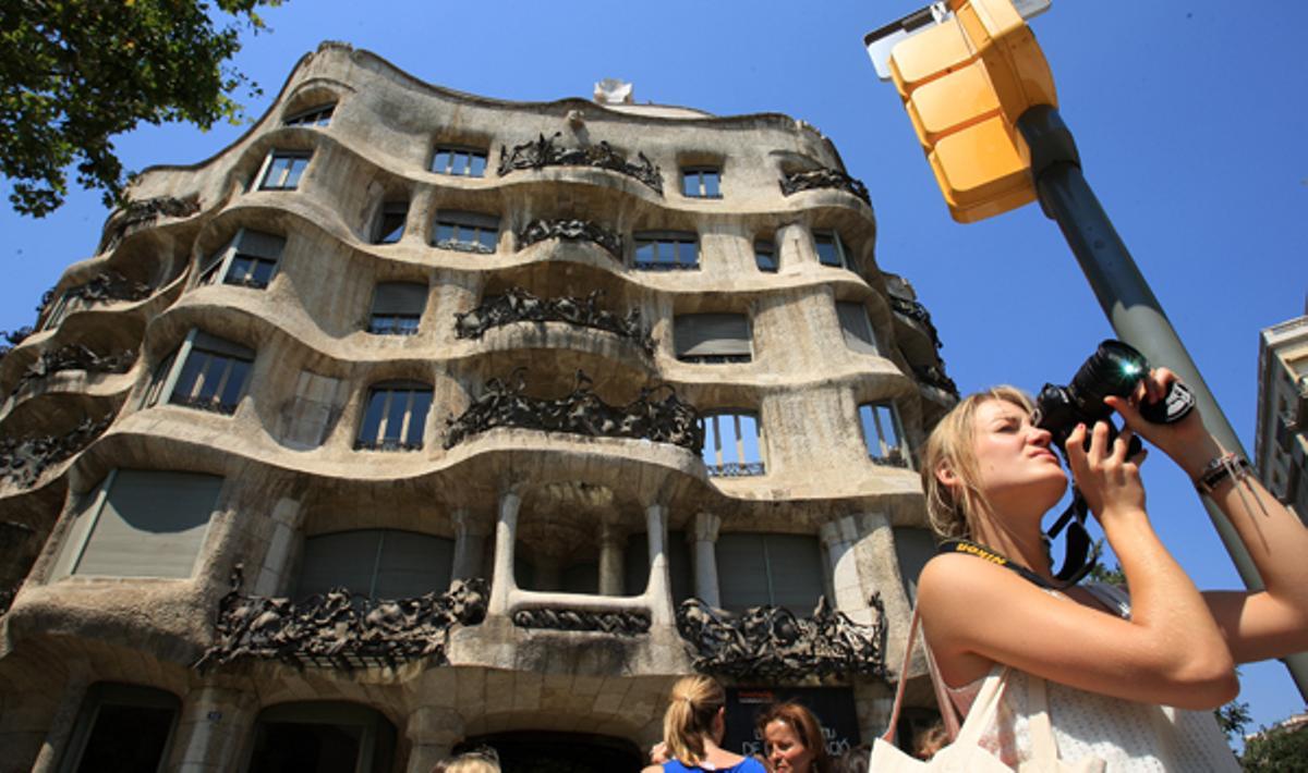 La Pedrera, uno de los diez lugares más visitados de Barcelona.