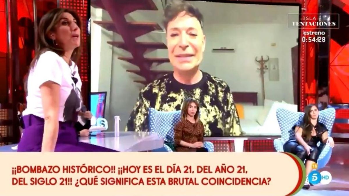 Paz Padilla y Maestro Joao en ’Sálvame’ Paz Padilla y Maestro Joao en ’Sálvame’