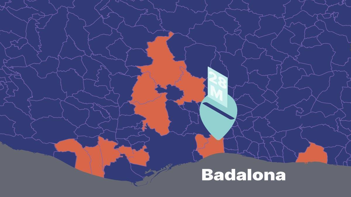 ¿Qué votó tu vecino en Badalona el 28M? Busca los resultados calle a calle