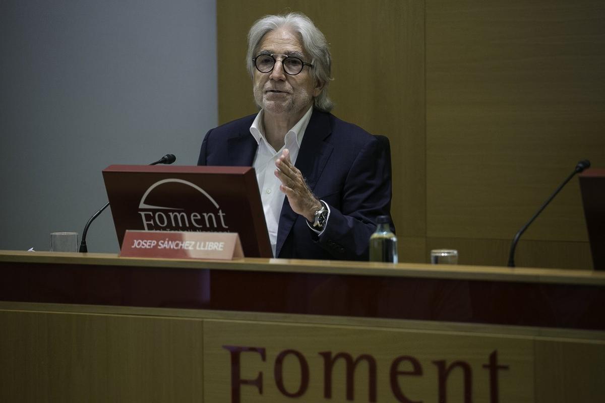 Josep Sánchez-Llibre, presidente de Foment del Treball. Josep Sánchez-Llibre, presidente de Foment del Treball.