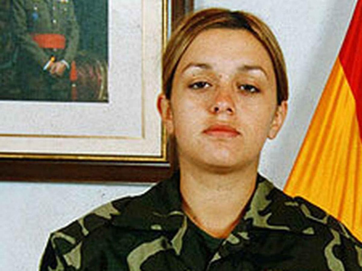 Idoia Rodríguez, la primera soldado española muerta en Afganistán.