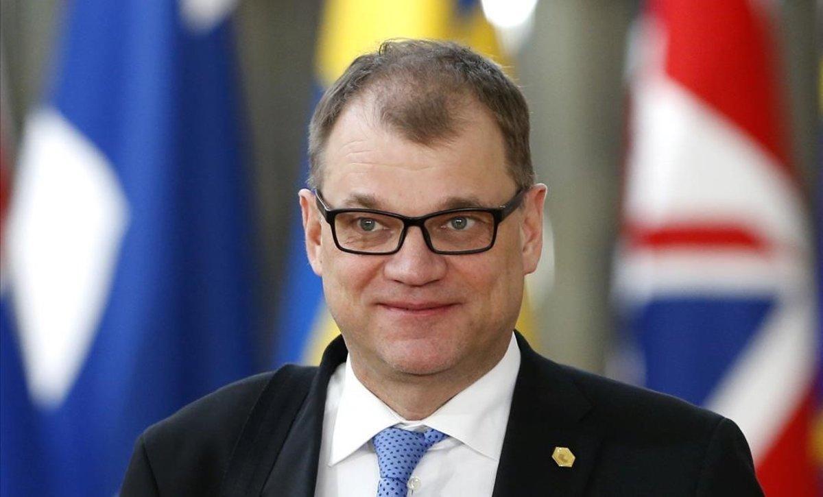 El primer ministro finlandés Juha Sipila.