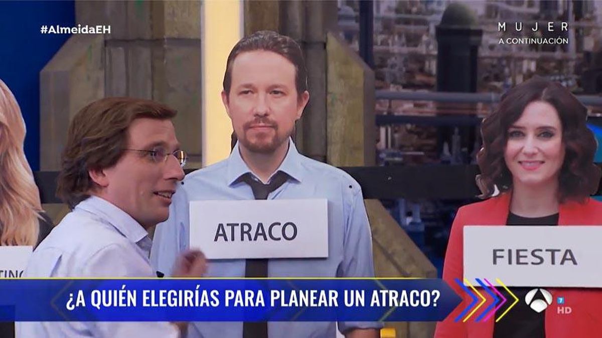 El Alcalde de Madrid en ’El hormiguero’. El Alcalde de Madrid en ’El hormiguero’.