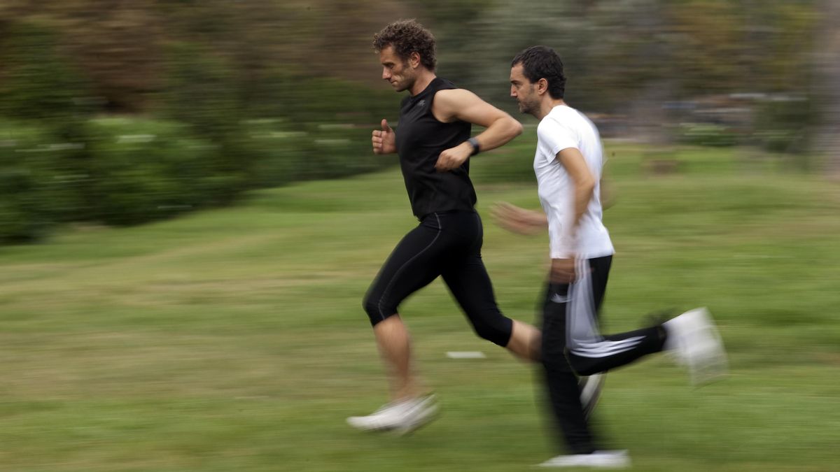 Joan Negrié y Albert Triola han tenido que volver a ponerse a todo, como hicieron hace 10 años cuando estrenaron ’La marató de Nova York’. Joan Negrié y Albert Triola han tenido que volver a ponerse a todo, como hicieron hace 10 años cuando estrenaron ’La marató de Nova York’.