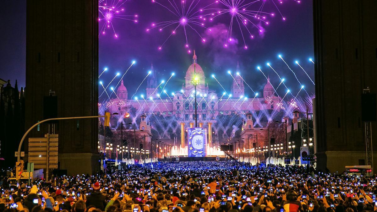 Barcelona suspèn la festa popular de Cap d’Any a Montjuïc