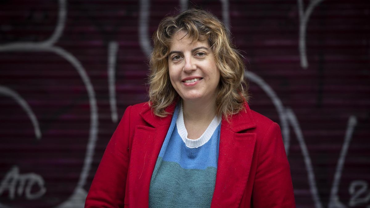 La escritora Laura Fernández, en Barcelona. La escritora Laura Fernández, en Barcelona.