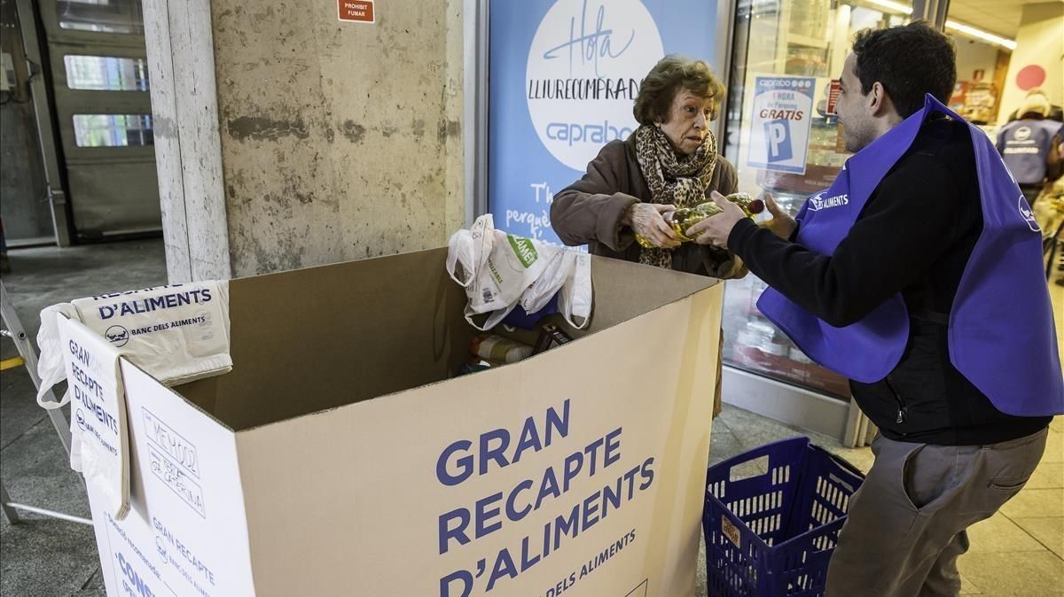 Hoy se inicia el Gran Recapte por parte del Banc dels Aliments. Hoy se inicia el Gran Recapte por parte del Banc dels Aliments.