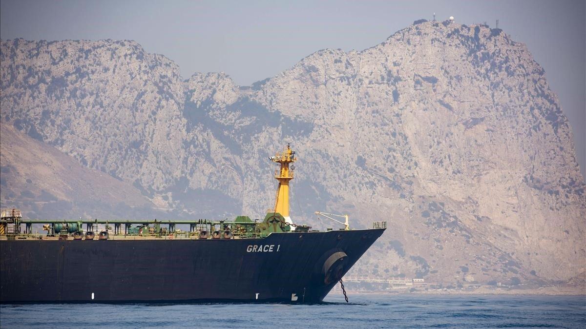 Alliberat el petrolier iranià retingut a Gibraltar