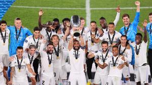 El Real Madrid, campeón de la Supercopa. 