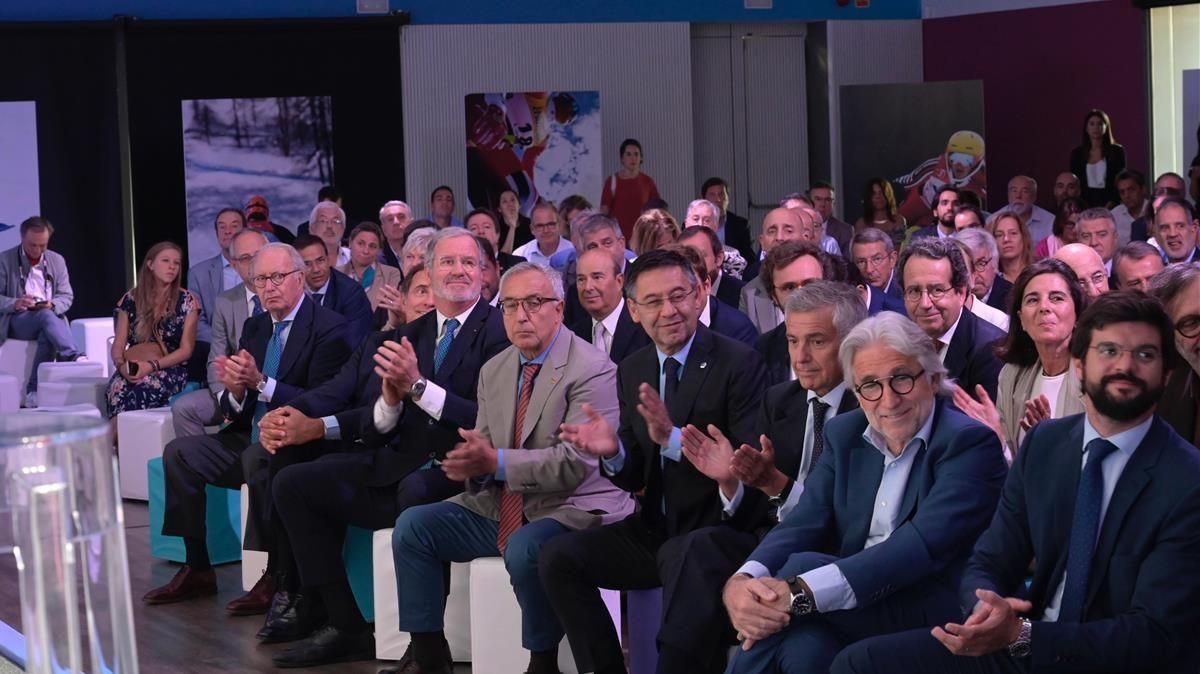 Presentación del proyecto de los Juegos Olimpicos Pirineus-Barcelona, en septiembre de 2019. Presentación del proyecto de los Juegos Olimpicos Pirineus-Barcelona, en septiembre de 2019.