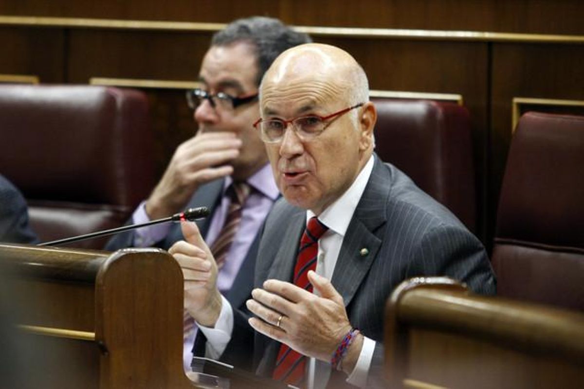 Duran Lleida, en el Congreso, el pasado 31 de octubre. Duran Lleida, en el Congreso, el pasado 31 de octubre.