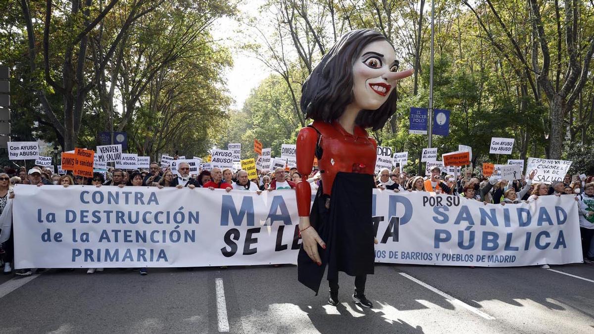 Madrid se vuelca en defensa de la sanidad pública