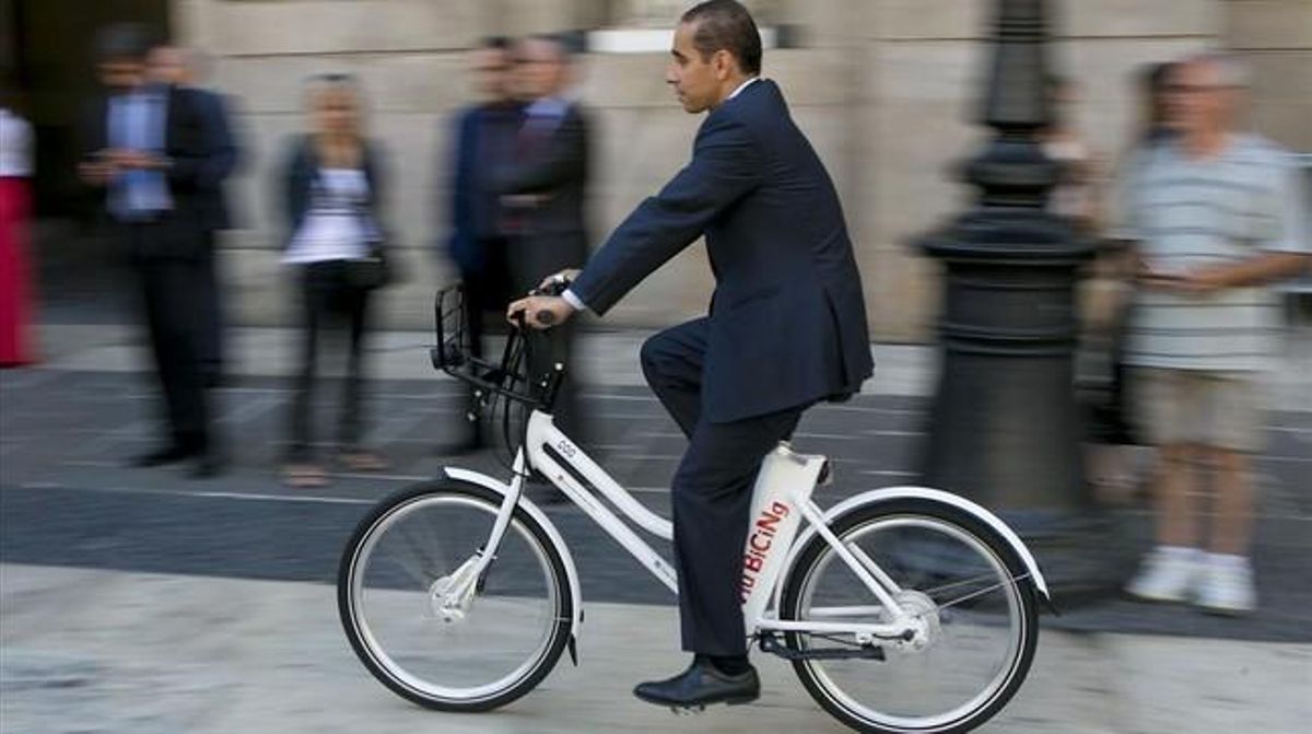 Una bici eléctrica de alquiler, la nueva modalidad del Bicing. Una bici eléctrica de alquiler, la nueva modalidad del Bicing.