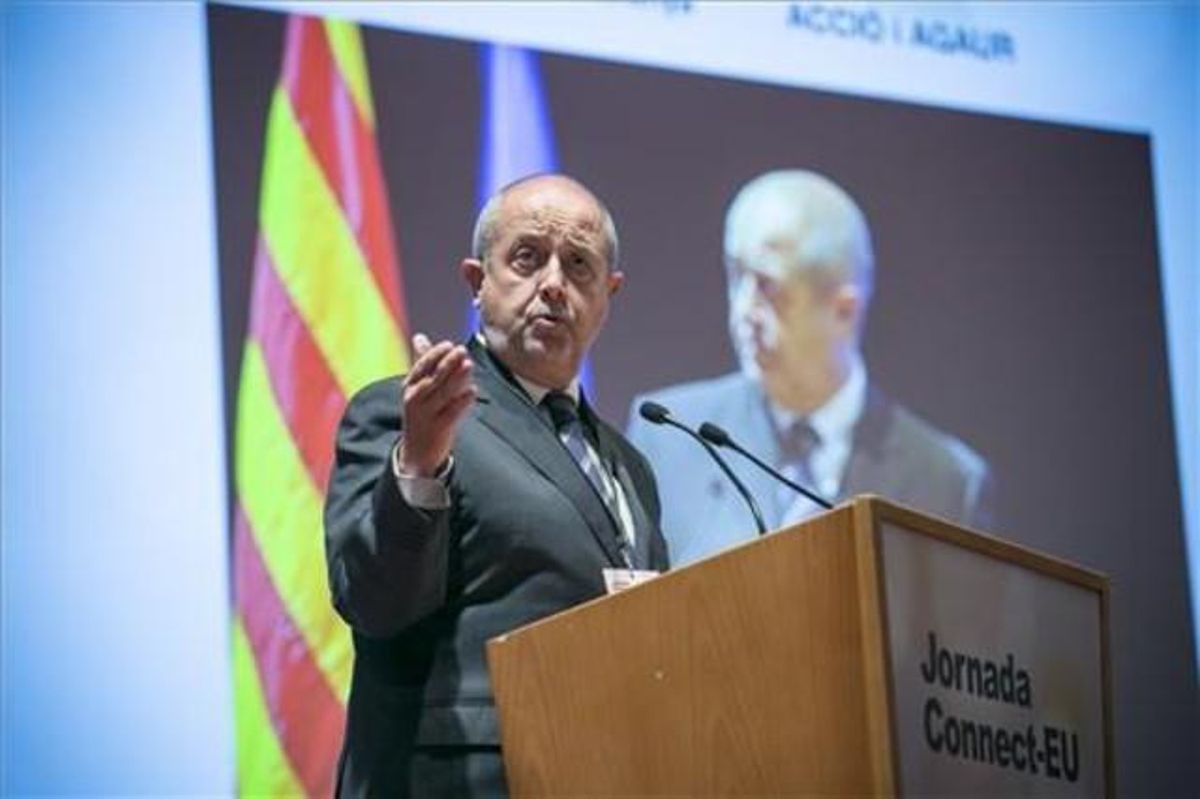 El conseller Puig, en la jornada sobre el programa Horizonte 2020. El conseller Puig, en la jornada sobre el programa Horizonte 2020.