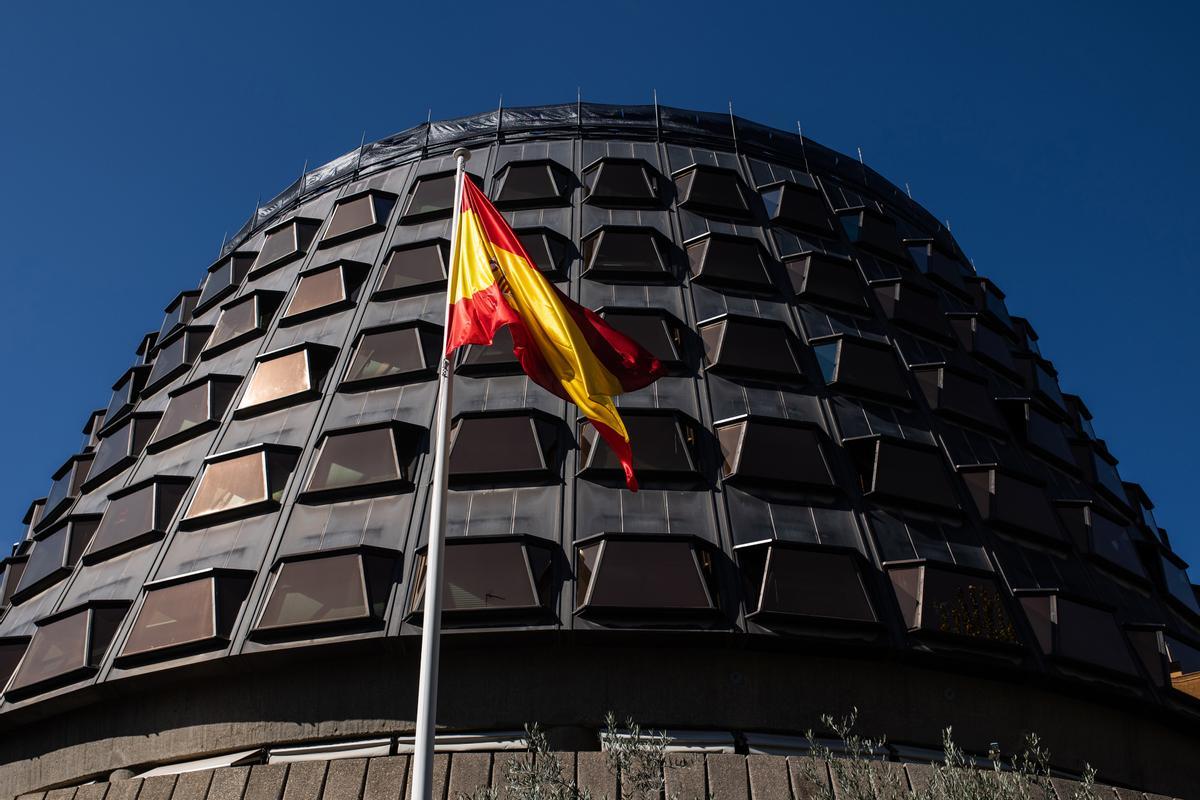 Imagen de la fachada del Tribunal Constitucional.
