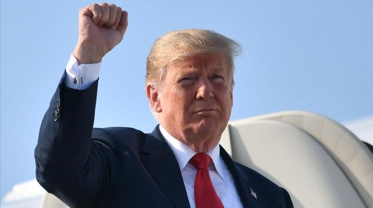 El presidente de EEUU, Donald Trump. El presidente de EEUU, Donald Trump.