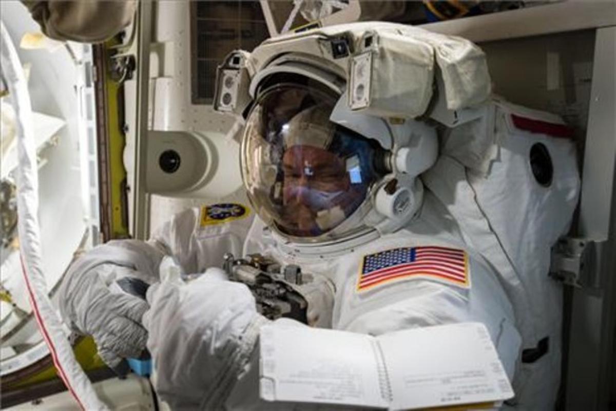 El astronauta Scott Kelly. 