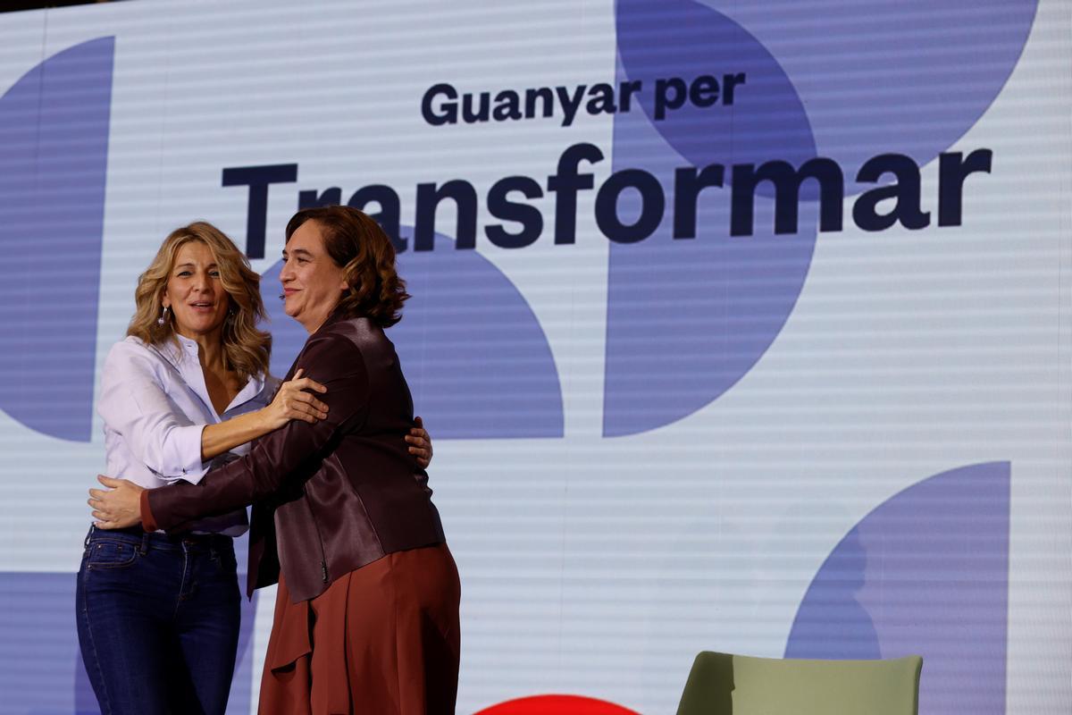 Yolanda Díaz confia a «sumar» amb Colau i li ofereix recolzament en campanya