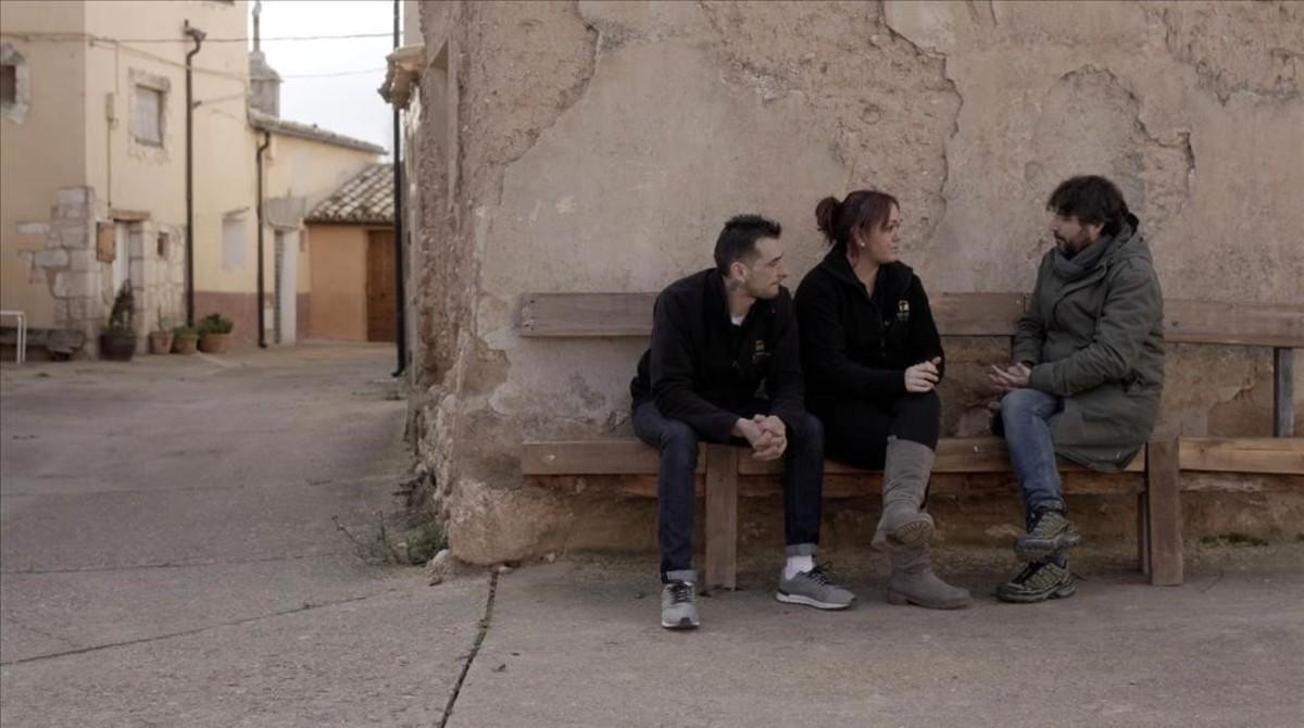 Jordi Évole conversa, en ’Salvados’, con unos vecinos de Utrilla (Soria).