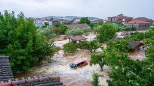 Inundaciones en Grecia por la borrasca Daniel