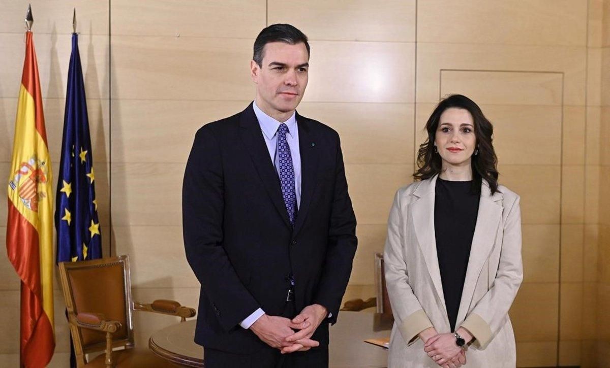 Sánchez-Arrimadas, de l'espant a l'interès Sánchez-Arrimadas, de l'espant a l'interès