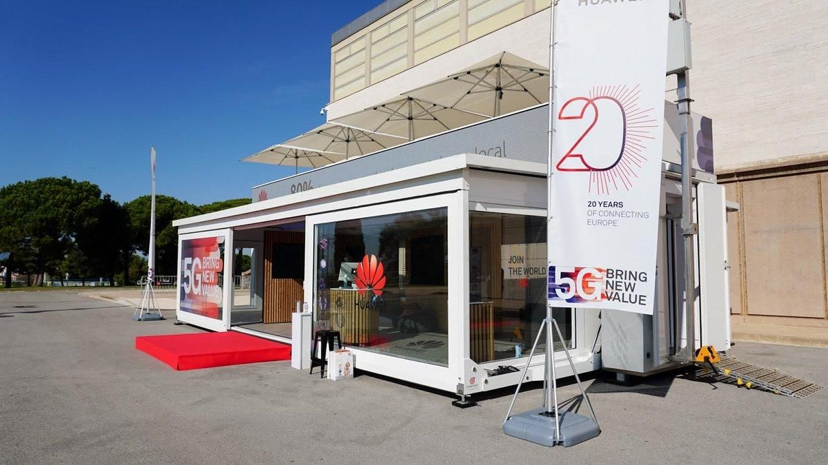 Huawei llueix el seu 5G Huawei llueix el seu 5G