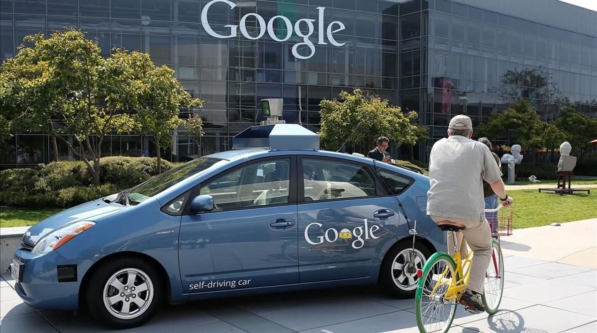 Coche autónomo de Google. Coche autónomo de Google.
