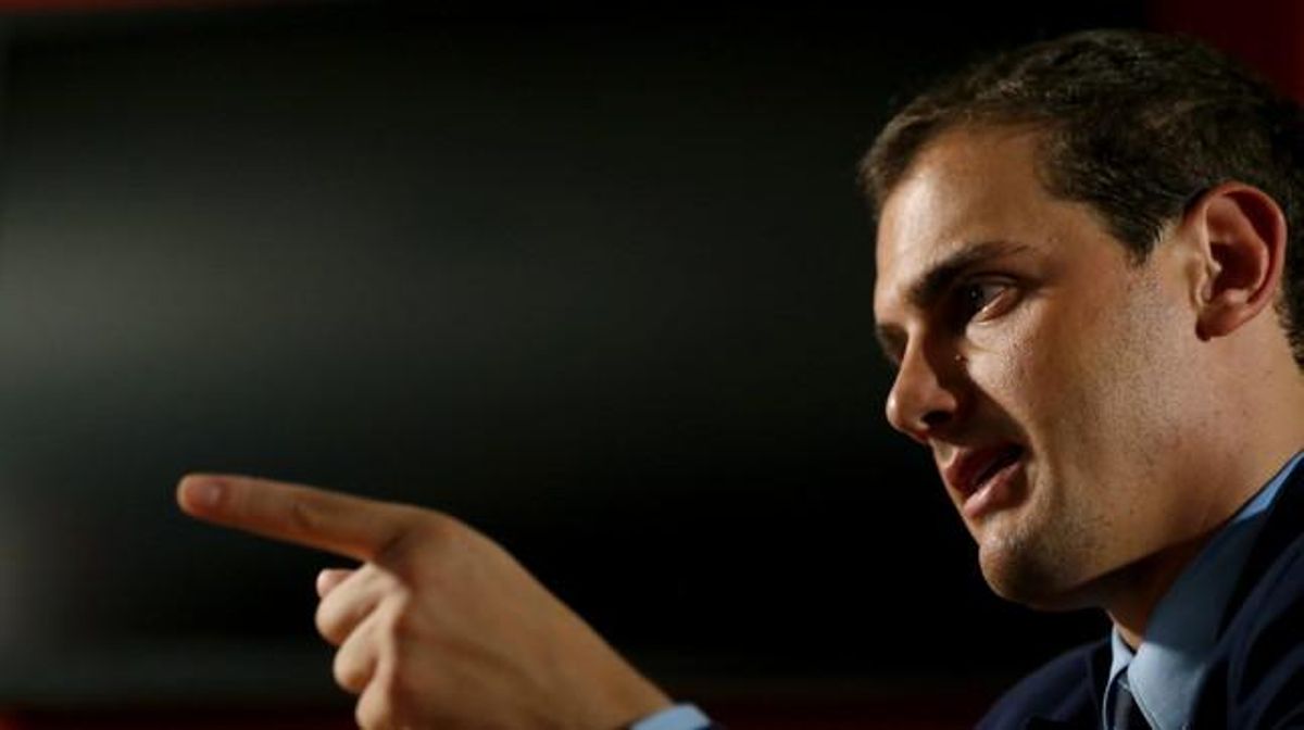 El líder de Ciutadans, Albert Rivera. El líder de Ciutadans, Albert Rivera.