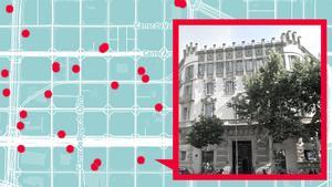 MAPA | Edificios de "pisos de lujo" que han aflorado en la Dreta de l'Eixample