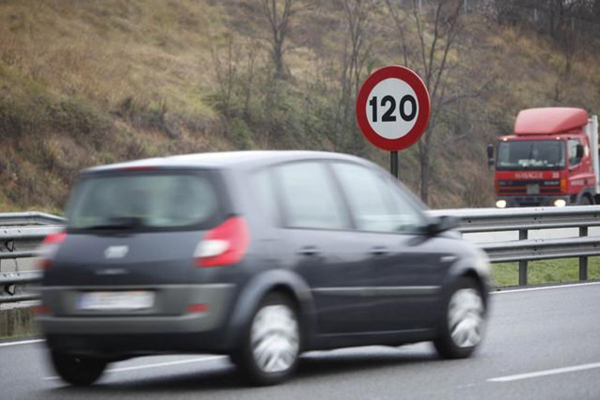 Límite actual de velocidad en autopistas. Límite actual de velocidad en autopistas.