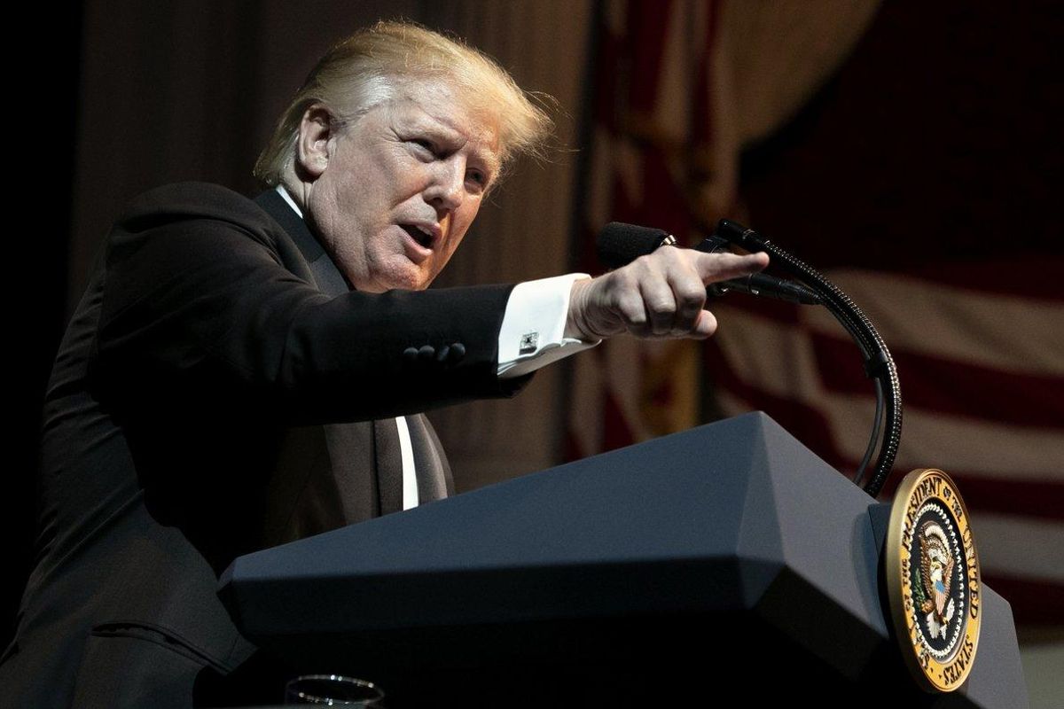El presidente de los Estados Unidos, Donald Trump. El presidente de los Estados Unidos, Donald Trump.